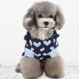 Fitwarm Pet Dog Sweaters Knitted Coats Soft Warm Hoodie Clothes