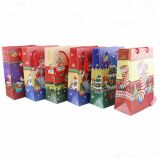 China Promotion Cardboard High Quality Christmas Decorate Gift Paper Bag