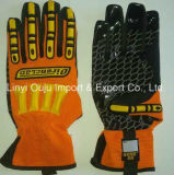 TPR Impact Sport Gloves Mechanic Safety Glove with Ce