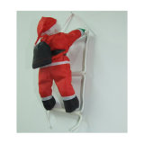 Hot Christmas Ornament Ladder Made of PP Cotton and PVC