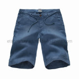 100% Linen Men's Leisure Shorts with Cotton Belt (FB66-3114)