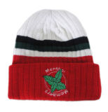Red Winter Knitted Hats Wool Hats