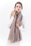 Brcwc-100% All Over Softness Cashmere Scarf for Winter