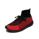 Alibaba China Supplier Men Knitted Fation Shoes Sport Fashion Designer Shoes 2017