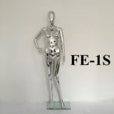 High Quality Chrome Female Mannequin for Window Display