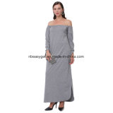 Women's New Spring/Fall Cotton Long Sleeve Layered Dress Women's One Piece Skirt Esg10261