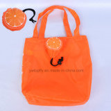 Custom Fruit Style Foldable Polyester Promotional Hand Shopping Bag