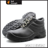 Basic Style Ankle Leather Safety Shoe with PU/PU Outsole (SN5454)