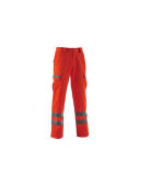 Orange Safety Cheap Road Bright Work Hi-Vis Pants