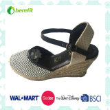 Wedge Sole and PU Upper, Women's Sandals