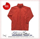 high Quality Short Design Zipper Raincoat with Mini Pocket All in One