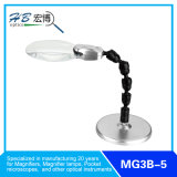 6X22mm/2.5X107mm LED Table Stand Magnifier