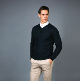 Men′ S Fashion Cashmere Blend Sweater 17brpv131