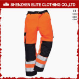 Orange Brown Reflective Cargo Cotton Workwear Pants (ELTHVPI-28)