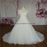 off Shoulder A Line Princess Dress Wedding Dress