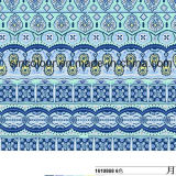 Tribe Knitted Printing 80%Nylon 20%Spandex Fabric for Swimwear