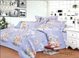 China Suppiler Home Textile Full Size Polyester Print Duvet Cover Colorful Cheap Bedding Set