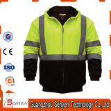 Winter Basic Style High Visibility Safety Jacket Workwear
