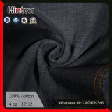 100% Cotton Jean Fabric 4oz Black Color Denim Shirting Fabric