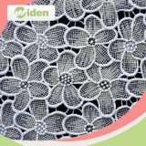 100 % Milky Polyester Embroidery Lace Fashion Chemical Lace Fabric