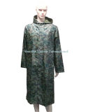 Waterproof Military Camouflage Long Raincoat