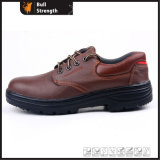 Cheapest Industrial Leather Safety Shoes with Rubber Sole (SN5368)
