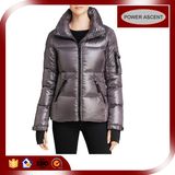 2015 Ladies Bright Color Full Zipper Winter Down Jacket