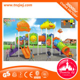 Kindergarten Kids Plastic  Outdoor  Playground Slide Structure