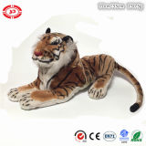 Simulation Jumbo Sitting Tiger Animal Realistic Soft Stuffed Toy