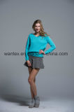 Ladies 100% Acrylic Sweaters Fashionable Knitted Tops Knitted Sweaters