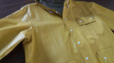 Raincoat Manufacturer High Visibility Yellow PVC Rain Wear