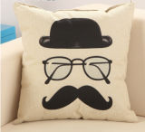 100% Cotton Printing Glasses Man Sofa Cover