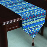 Faux Linen Table Runner Decorative Table Flag (ETR-01)