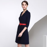 Latest Formal Dress Patterns Womens Dark Blue Formal Dress