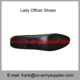 Wholesale Cheap China Military Leather Army Police Lady Officer Shoes