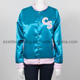 Wholesale Custom Satin Baseball Jackets (ELTSJJ-108)