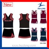 Healong Quick Dry Polyester Digital Print Clothing Cheerleader Uniform