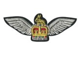 Hand Embroidery Patch for Aviation with India Silk