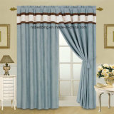 Running Stock Curtain with Lining Rod Pocket Curtain