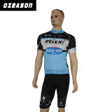 High Quality 3D Fabric Cutting Sublimation Short Sleeve Cycling Jersey