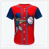 Sublimation Clothing Printing Baseball Jersey