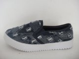 Sequin Slip on Kids Sneakers Casual Shoes with Canvas Upper