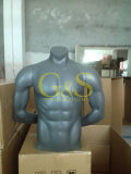 Fiberglass Muscle Male Bust Mannequins (GS-GY-012)