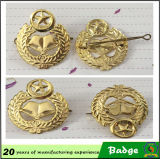 Metal Gold Military Pin Badge Custom