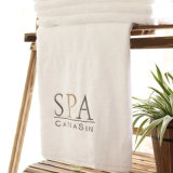 100% Cotton Solid Color Luxury Embroidered Hotel Bath Towel