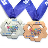 Custom Korea City Jiu-Jitsu Championships Cut Effect Sport Award Medal