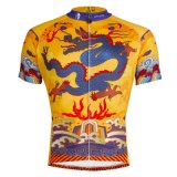 Chinese Dragon Cool Cycling Shirts for Outdoor Short Sleeve Jersey