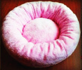 Coral Velvet Pink Dog Bed, Pet Cushion