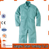 China Factory Green Long Sleeves 35%Cotton and 65%Polyester Coverall