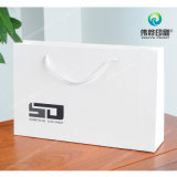 Custom Landscape White Kraft Paper Printing Fashion Gift Bag